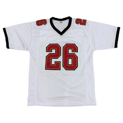 Dwight Smith Autographed Tampa Bay (White #26) Custom Stitched Jersey - JSA