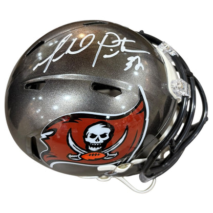 Michael Pittman Autographed Tampa Bay Buccaneers (Speed) Mini Helmet - JSA