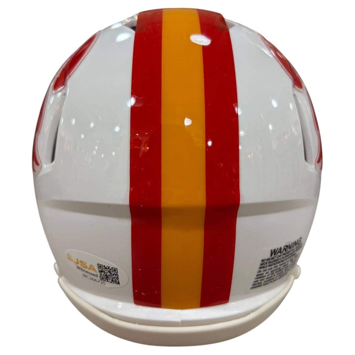 Dwight Smith Autographed Tampa Bay Buccaneers (Creamsicle Throwback) Mini Helmet - JSA