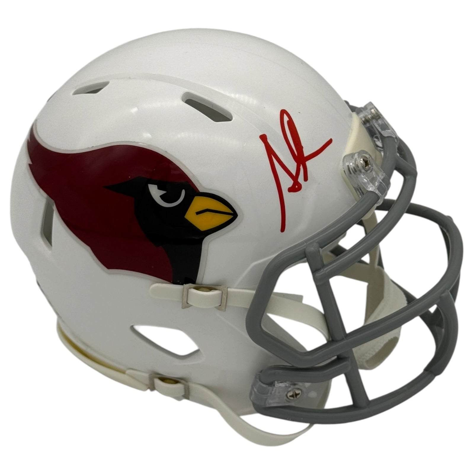 Simeon Rice Autographed Arizona Cardinals (Speed) Mini Helmet - JSA