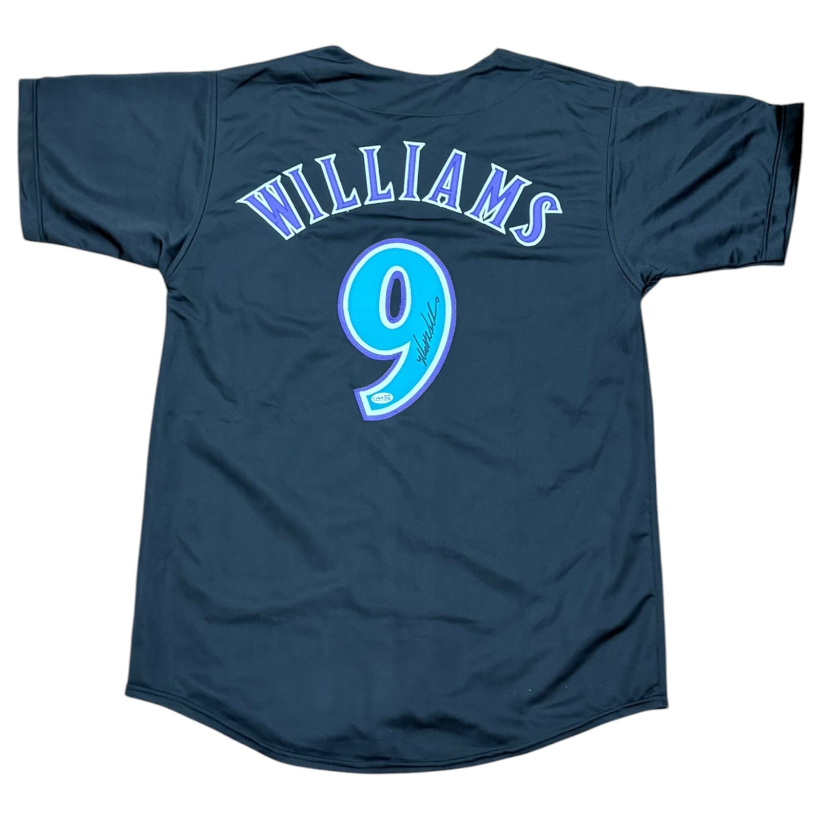 Matt Williams Autographed Arizona (Black #9) Custom Stitched Jersey - JSA