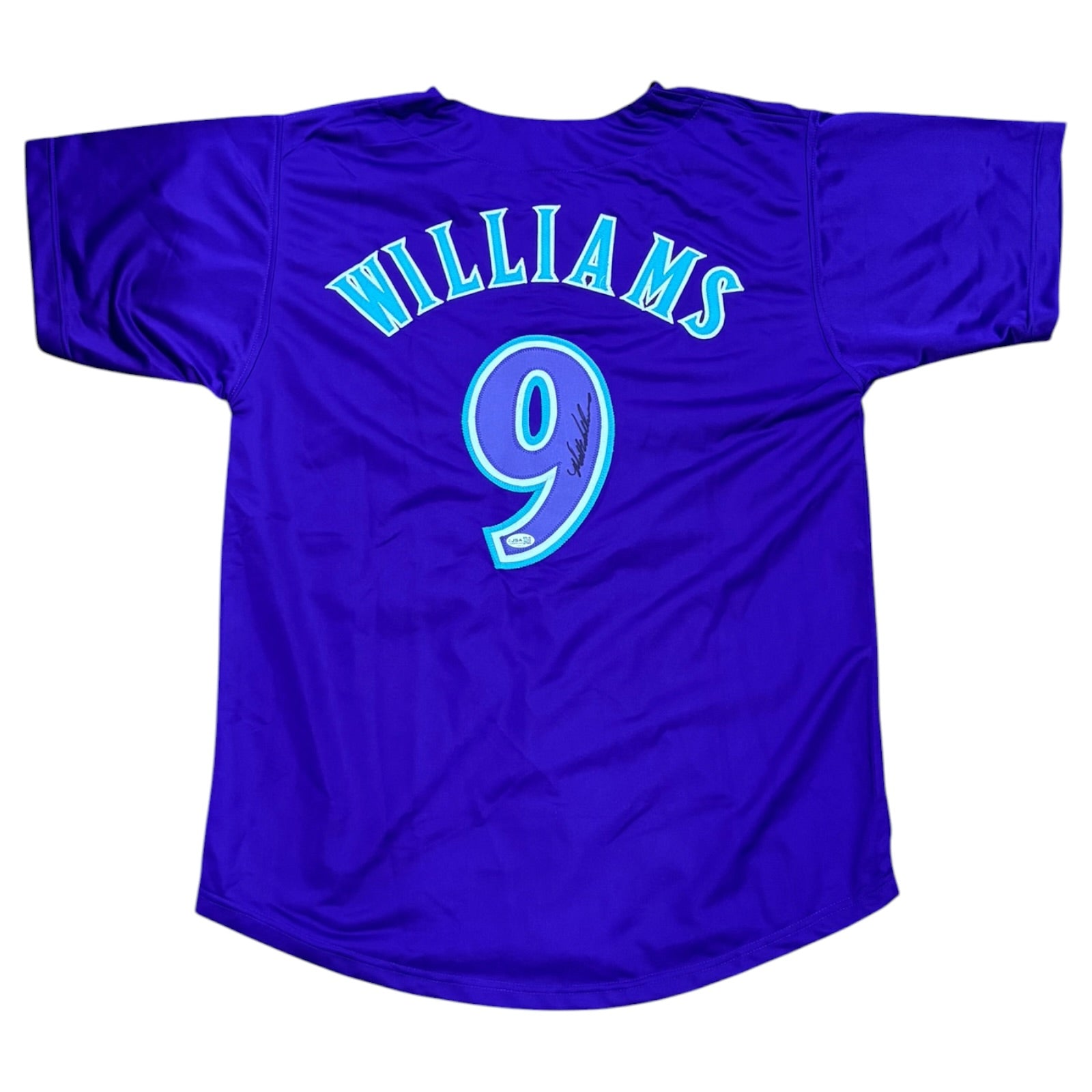 Matt Williams Autographed Arizona (Purple #9) Custom Stitched Jersey - JSA