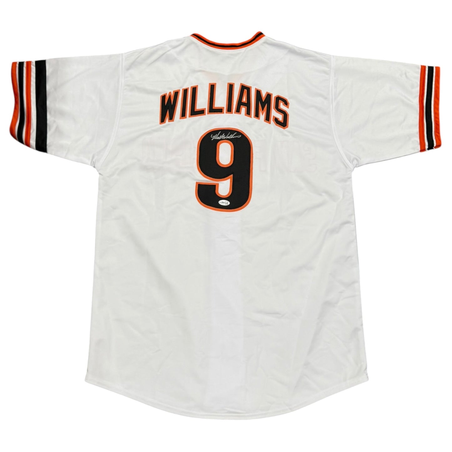 Matt Williams Autographed San Francisco (White #9) Custom Stitched Jersey - JSA