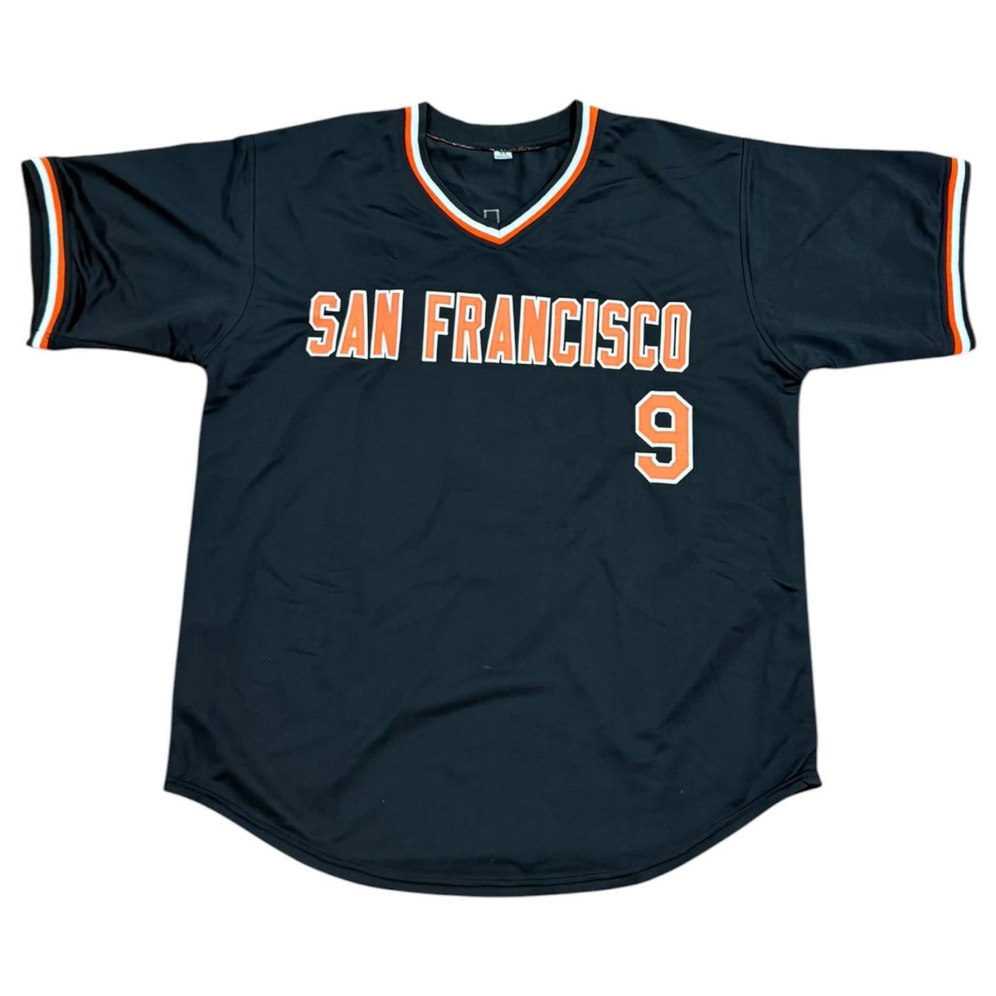 Matt Williams Autographed San Francisco (Black #9) Custom Stitched Jersey - JSA