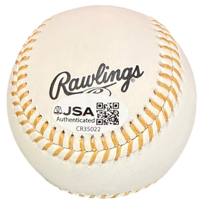Eric Davis Autographed Rawlings Official Major League Gold Glove Baseball - JSA
