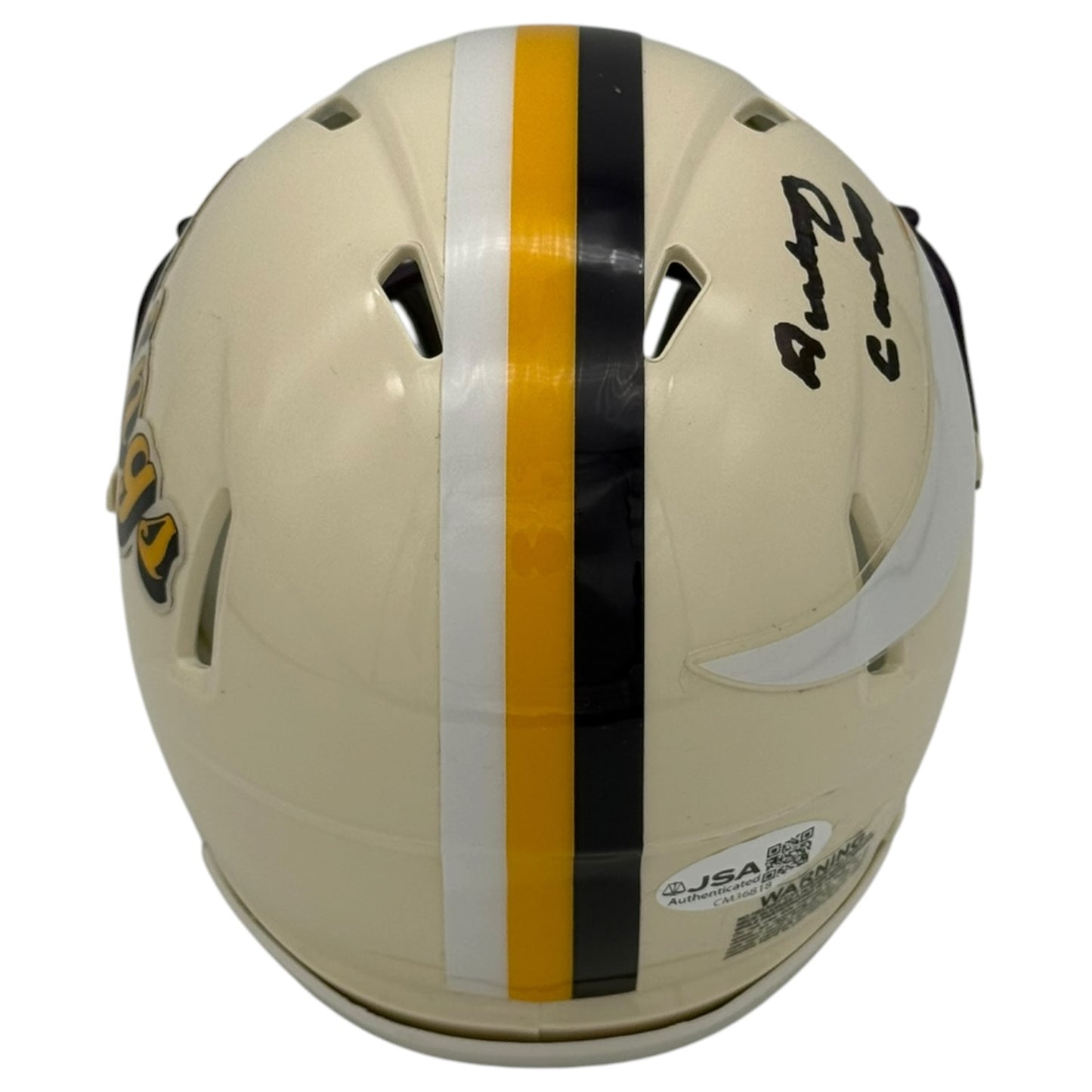 Anthony Carter Autographed Minnesota Vikings (Retro) Mini Helmet - JSA