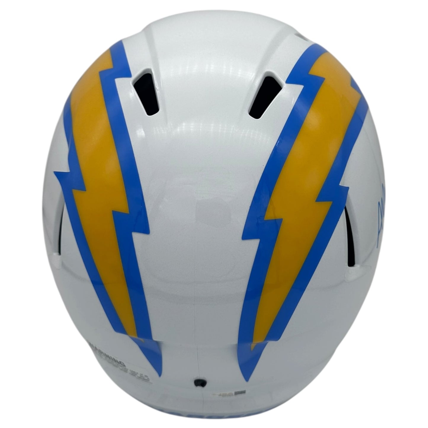Akheem Mesidor Autographed Los Angeles Chargers (Speed) Deluxe Full Size Replica Helmet - JSA