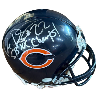 Dave Duerson Autographed Chicago Bears Mini Helmet w/ "SB XX Champs" - JSA