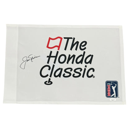 Jack Nicklaus Autographed Honda Classic Golf Pin Flag - JSA Full Letter