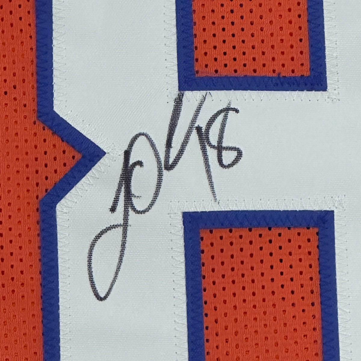 Louis Oliver Autographed Florida (Orange #18) Custom Stitched Jersey - JSA