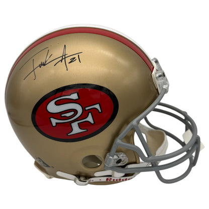 Frank Gore Autographed San Francisco 49ers Full Size Authentic Proline Helmet - JSA