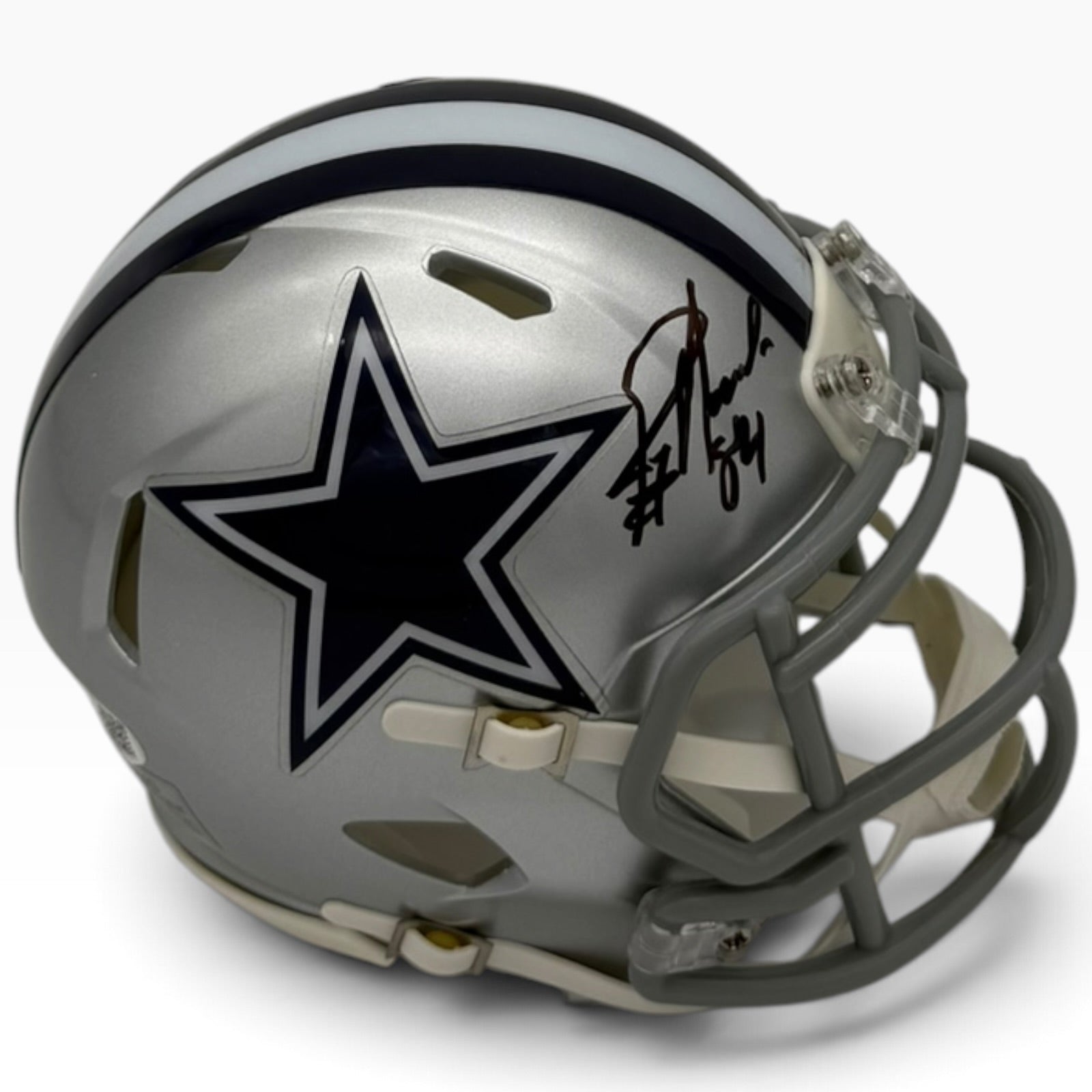Jay Novacek Autographed Dallas Cowboys (Speed) Mini Helmet - JSA