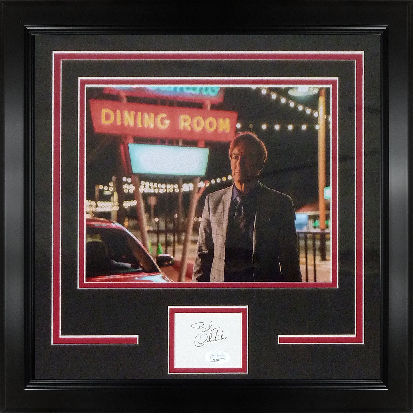 Bob Odenkirk Autographed Better Call Saul Deluxe Framed Signature Series Frame - JSA