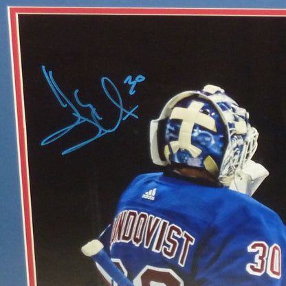 Henrik Lundqvist And Artemi Panarin Autographed New York Rangers Deluxe Framed 16x20 Photo - Fanatics