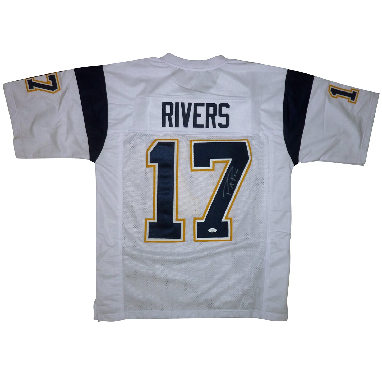 Philip Rivers Autographed San Diego (White #17) Jersey - JSA