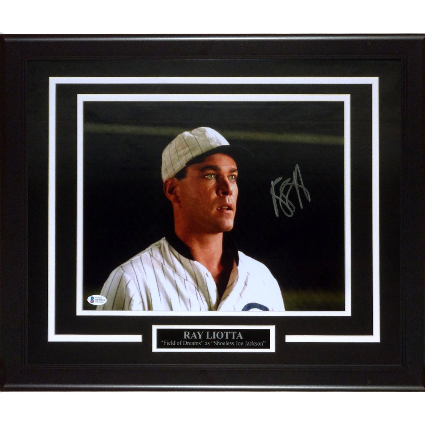 Ray Liotta Autographed Field of Dreams Deluxe Framed 11x14 Photo - Beckett