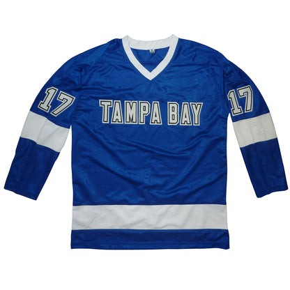 Alex Killorn Autographed Tampa Bay (Blue #17) Custom Hockey Jersey - JSA