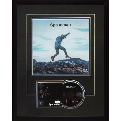 Nick Jonas Autographed "Spaceman" Deluxe Framed CD
