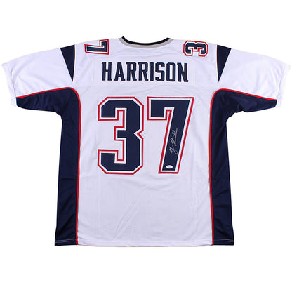 Rodney Harrison Autographed New England Patriots (White #37) Jersey