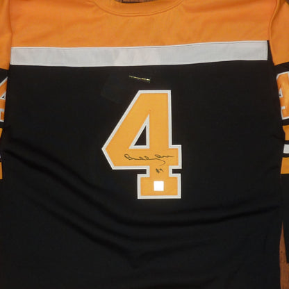 Bobby Orr Autographed Boston Bruins (Black #4) Authentic CCM Jersey