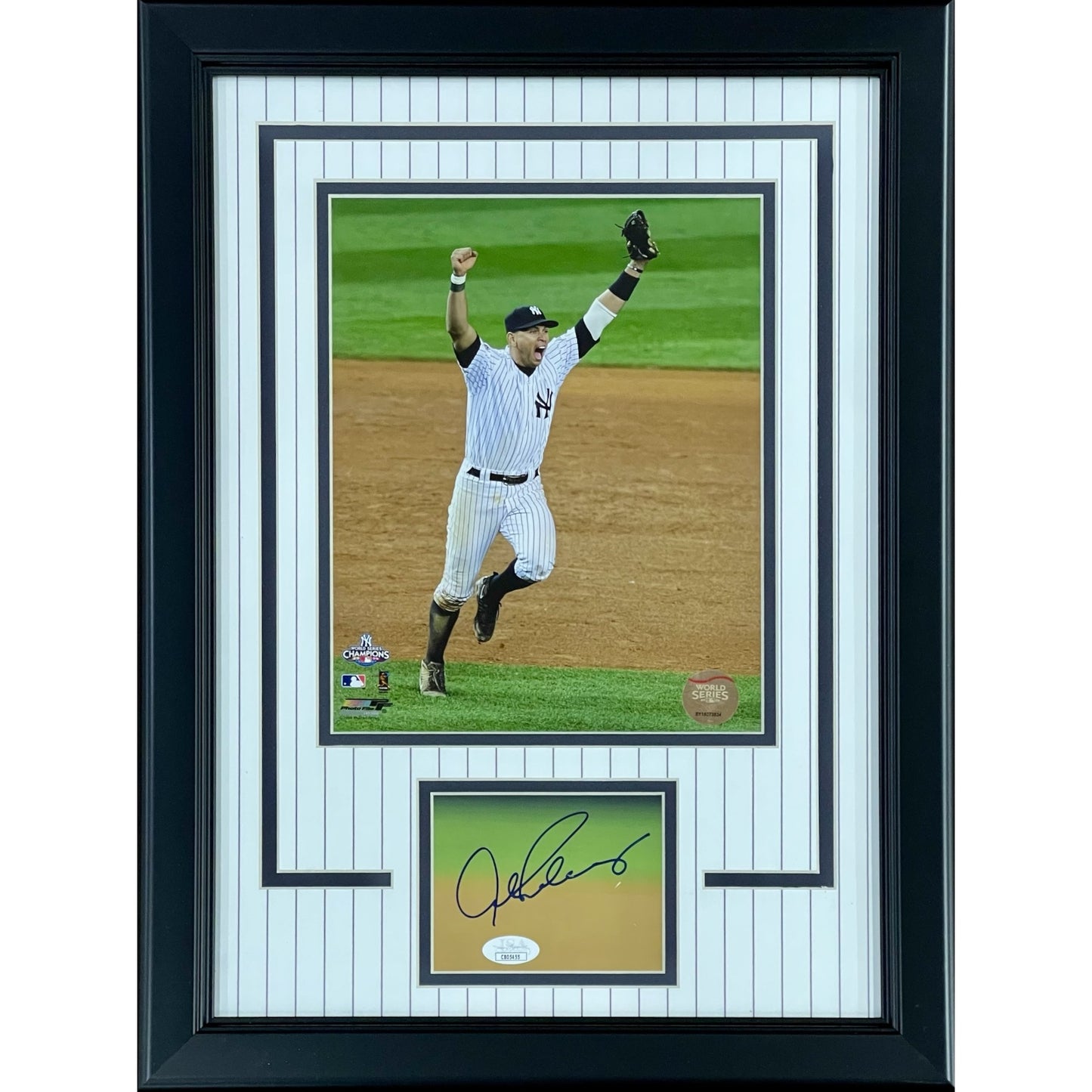 Alex Rodriguez Autographed New York Yankees "Signature Series" Frame
