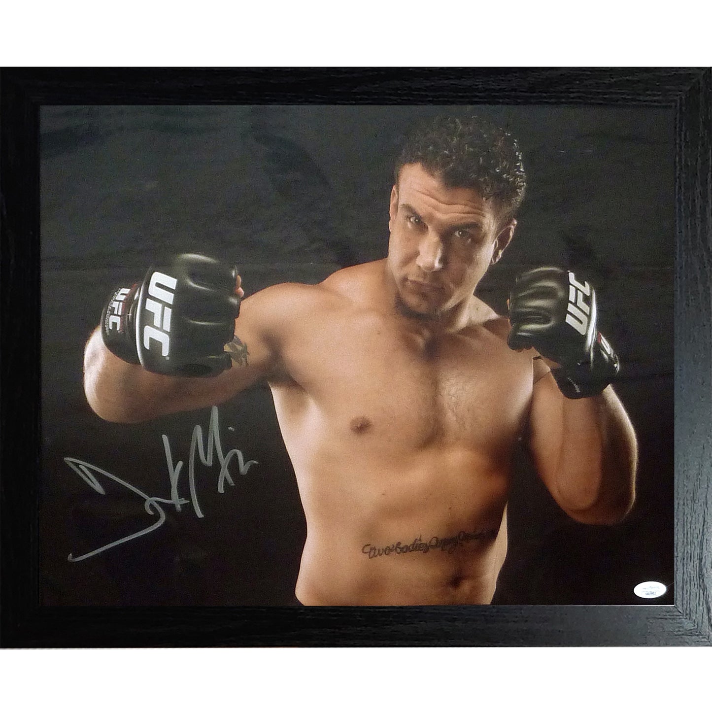 Frank Mir Autographed UFC Framed 16x20 Photo - JSA