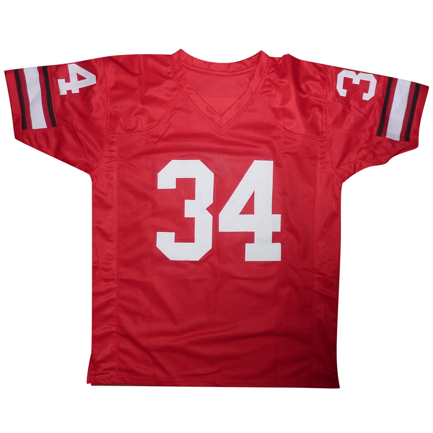 Herschel Walker Autographed Georgia Bulldogs (Red #34) Custom Jersey - JSA
