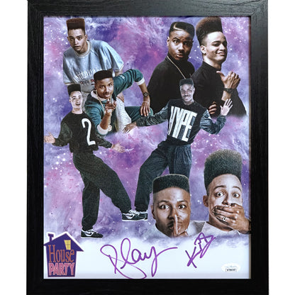 Kid 'N Play Autographed Collage Framed 11x14 Photo - JSA