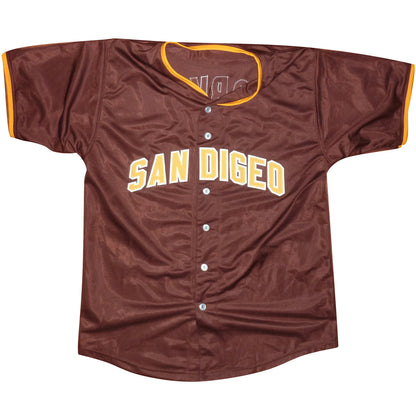 Steve Garvey Autographed San Diego (Brown #6) Custom Baseball Jersey - JSA