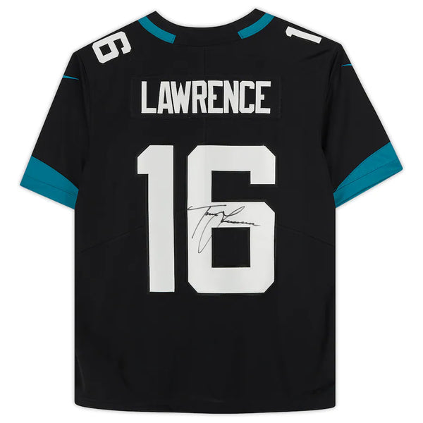 Trevor Lawrence Autographed Jacksonville Jaguars (Black #16) Nike