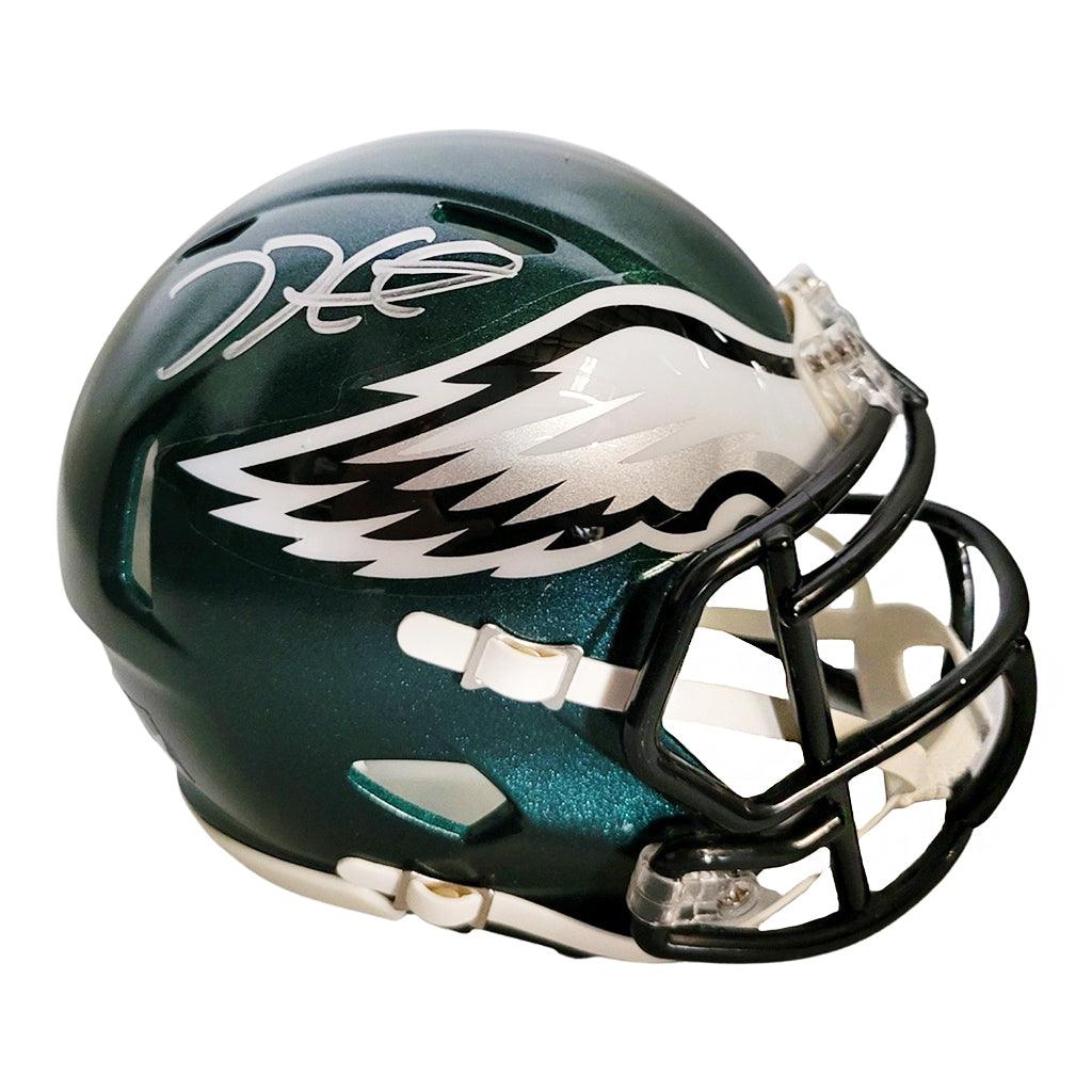 Jalen Hurts Autographed Philadelphia Eagles Mini Helmet - JSA