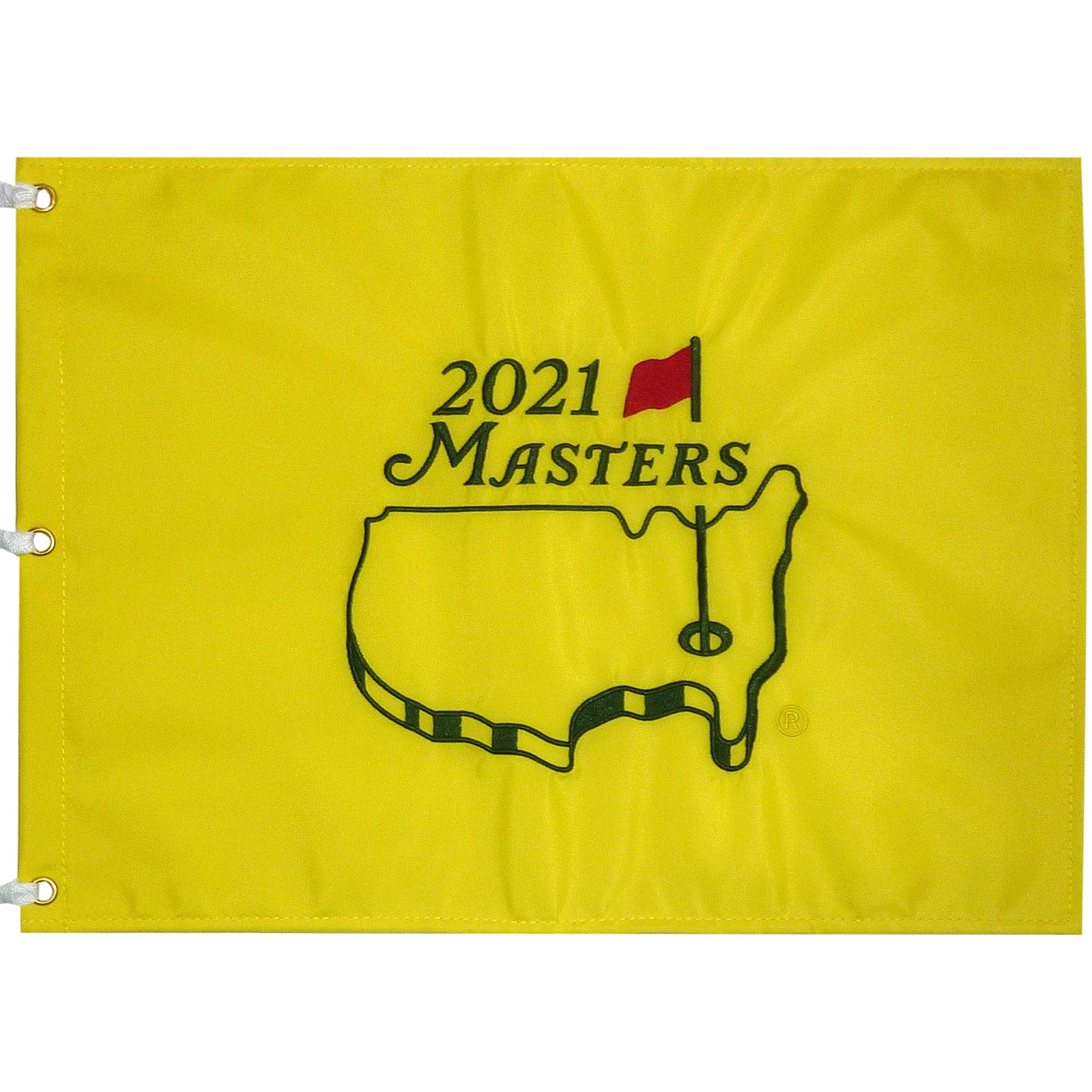 2021 Masters Embroidered Golf Pin Flag - Hideki Matsuyama Champion