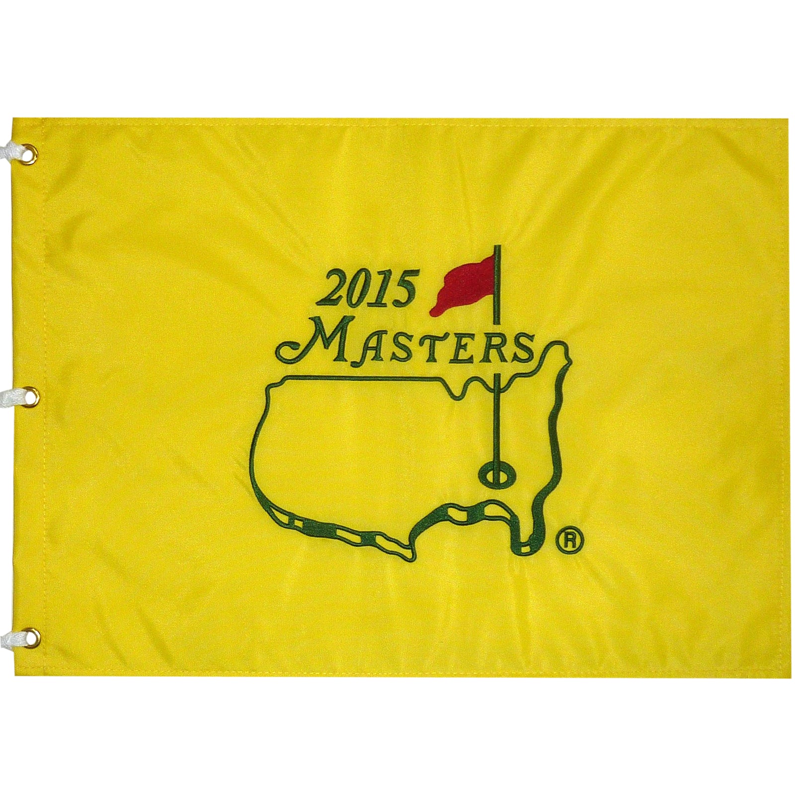 2015 Masters Embroidered Golf Pin Flag - Jordan Spieth Champion