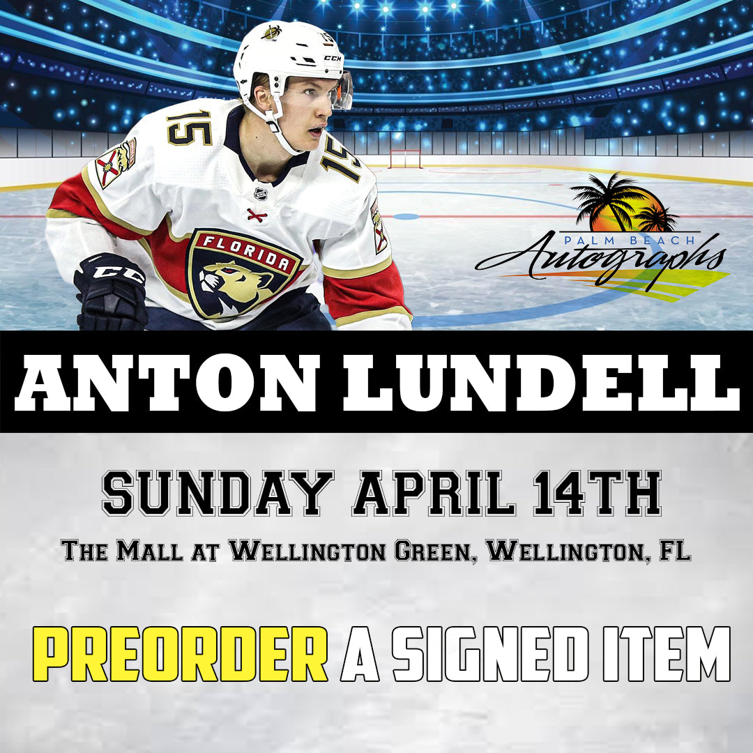 PRESALE - Anton Lundell MAIL ORDER FOR OUR Wellington In-Store Signing - April 14th, 2024 - YOU MUST SELECT AN OPTION OR YOUR ORDER WILL BE CANCELLED