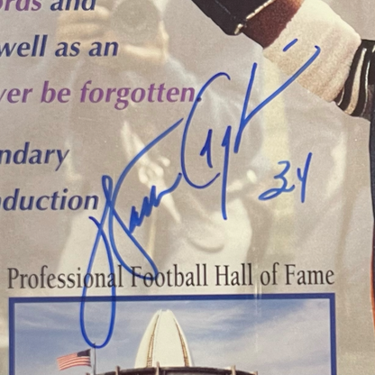Walter Payton Autographed Chicago Bears "A Legend Among Us" Deluxe Framed 16x20 Photo