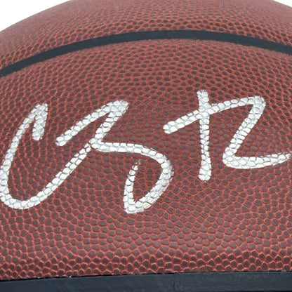 Caron Butler Autographed Los Angeles Lakers Logo Basketball - JSA