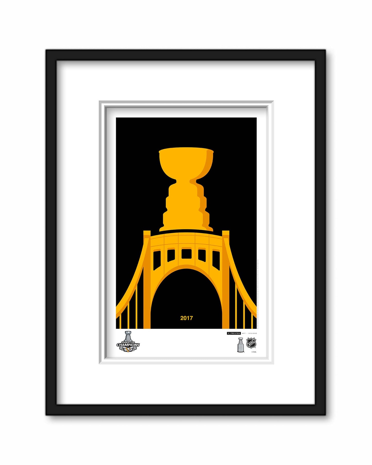 Minimalist Stanley Cup 2017 Art Print