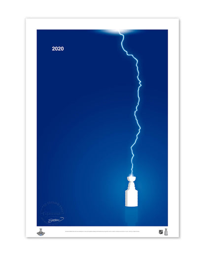Minimalist Stanley Cup 2020 Limited Edition Art Print of