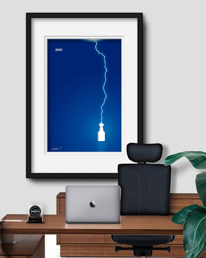 Minimalist Stanley Cup 2020 Limited Edition Art Print of