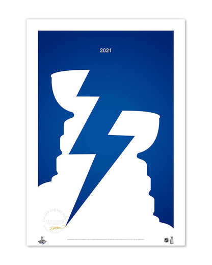 Minimalist Stanley Cup 2021 Limited Edition Art Print