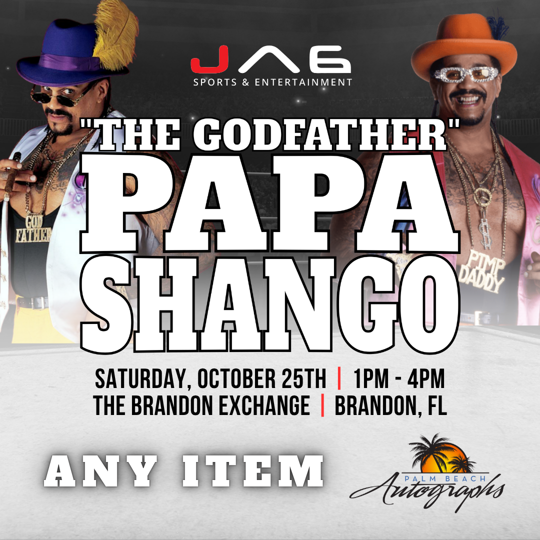 PAPA SHANGO "THE GODFATHER" AUTOGRAPH EVENT - Tampa (Brandon Exchange) In-Store Public Signing - October 25th, 2025