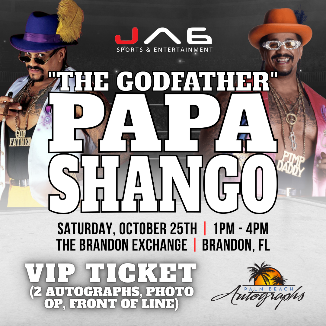 PAPA SHANGO "THE GODFATHER" AUTOGRAPH EVENT - Tampa (Brandon Exchange) In-Store Public Signing - October 25th, 2025