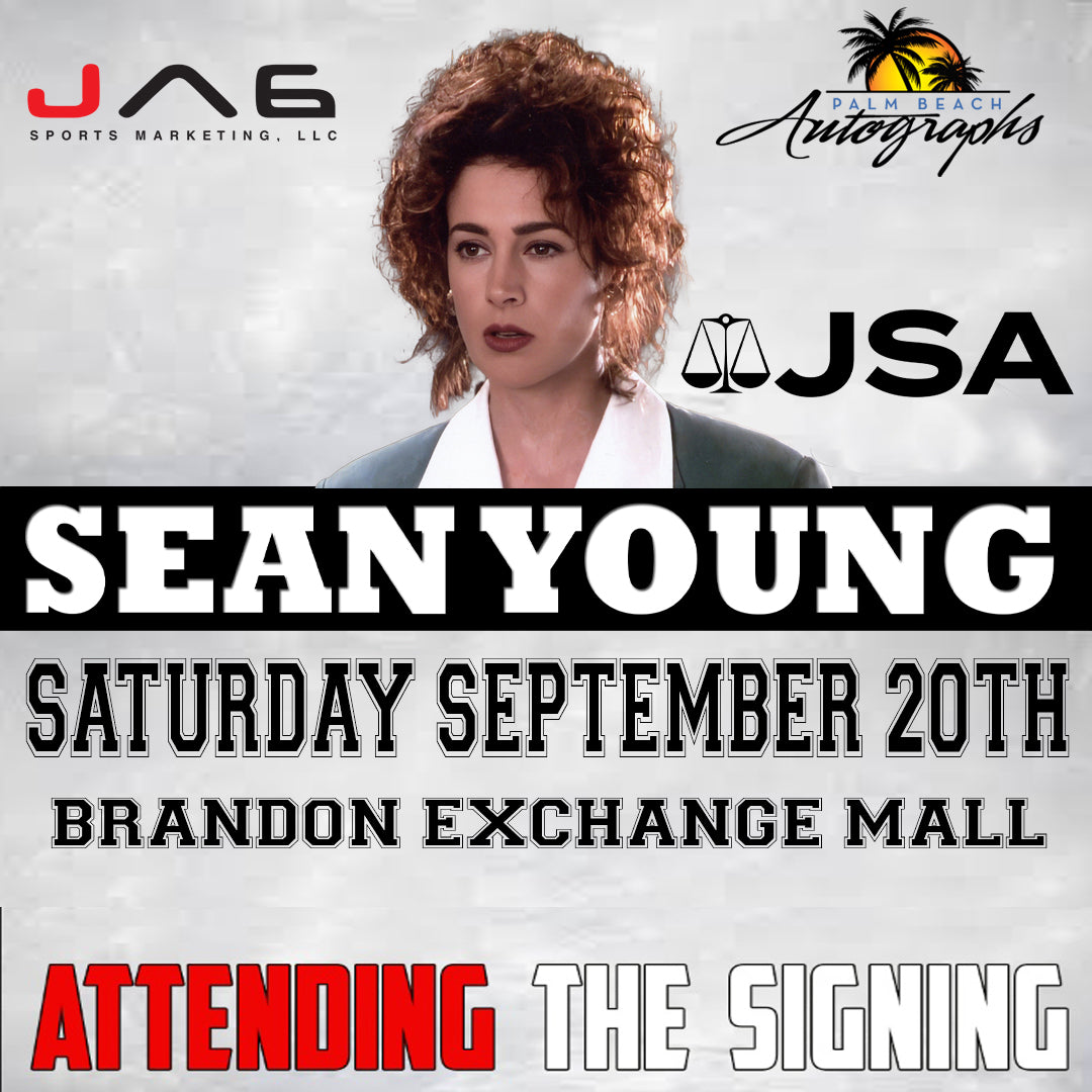 SEAN YOUNG AUTOGRAPH EVENT - Tampa (Brandon Exchange) In-Store Public Signing - September 20th, 2025