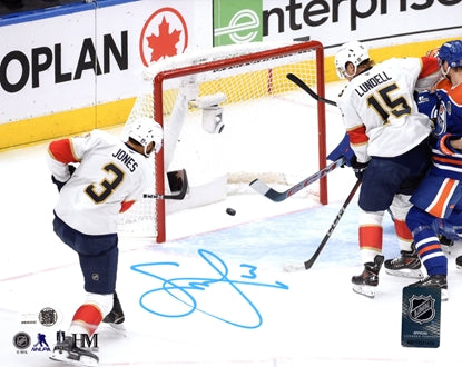 Seth Jones Autographed Florida Panthers Stanley Cup Goal 8x10 Photo - JSA