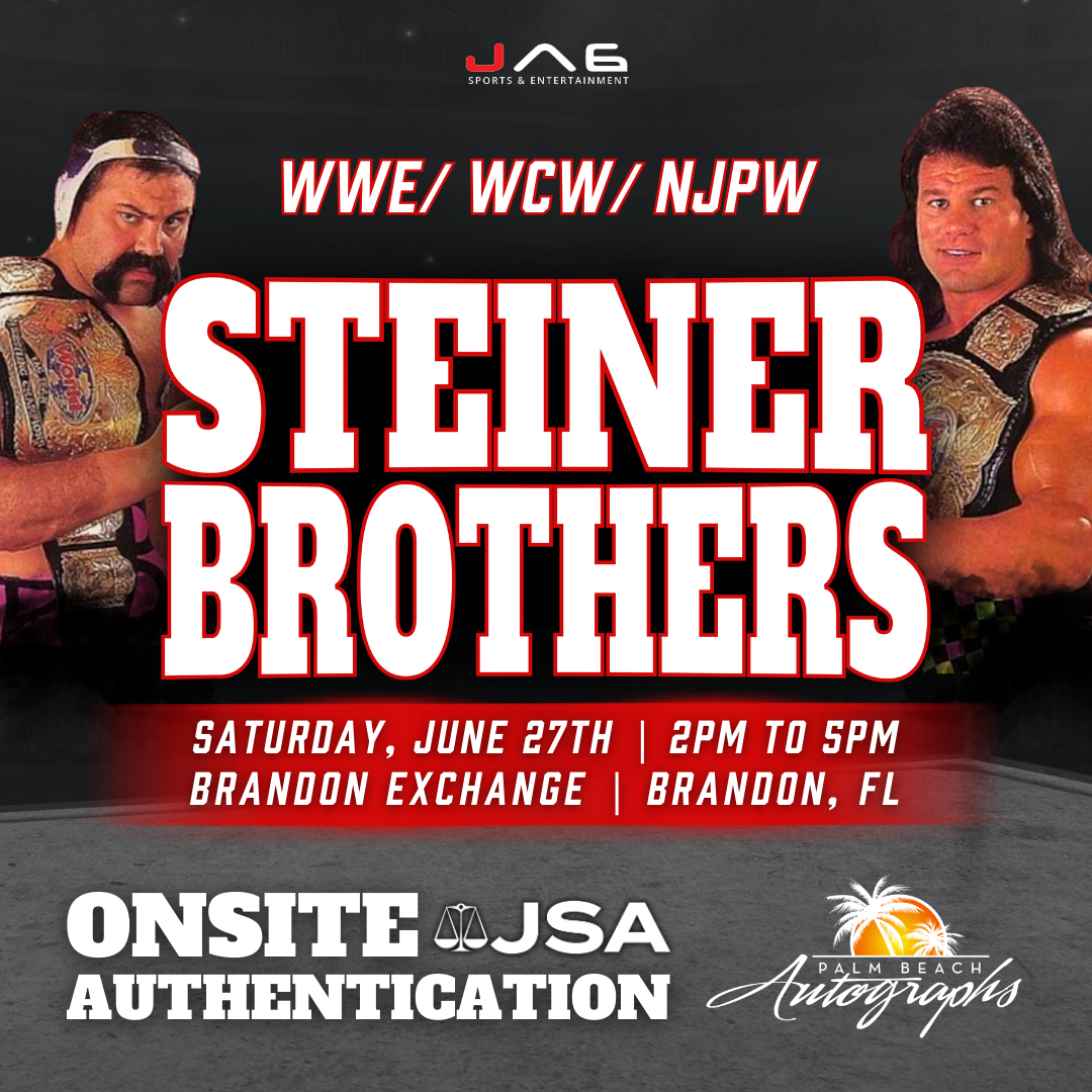 THE STEINER BROTHERS AUTOGRAPH EVENT - Tampa (Brandon Exchange) In-Store Public Signing - June 27th , 2026