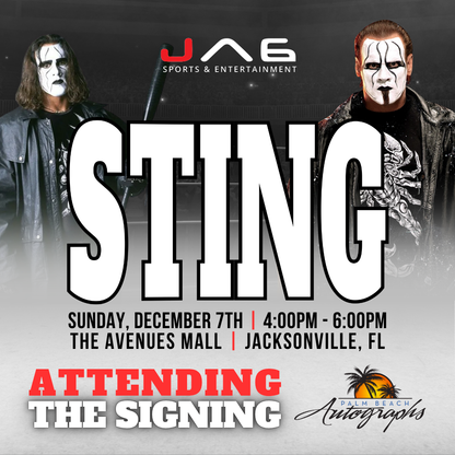 STING AUTOGRAPH EVENT - Jacksonville (The Avenues Mall) In-Store Public Signing - December 7th, 2025