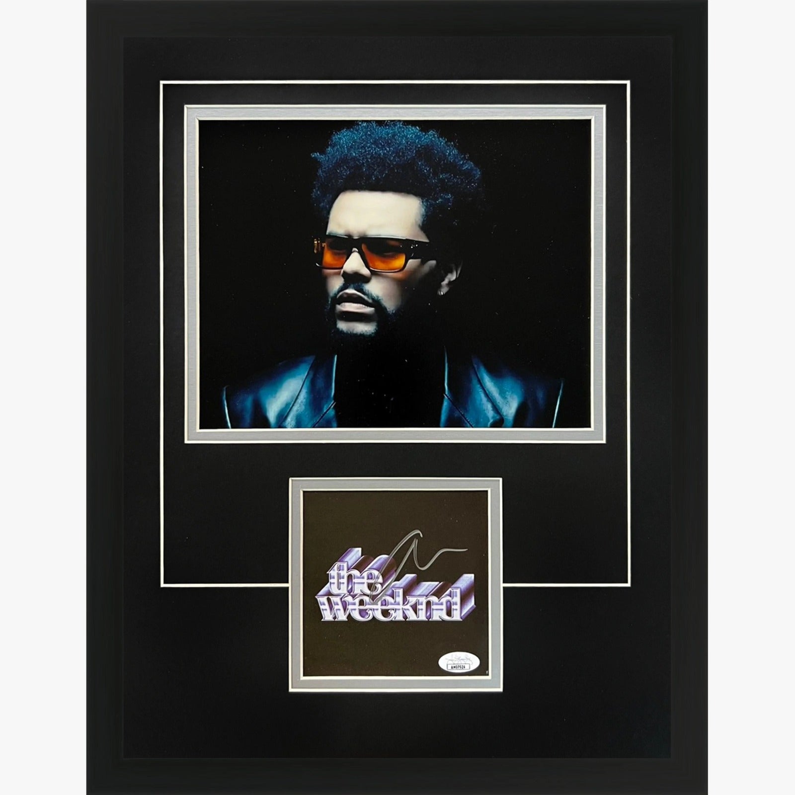 Weeknd Autograph The Weeknd Autographed Dawn FM Deluxe Framed CD and Cover - JSA – Palm ...
