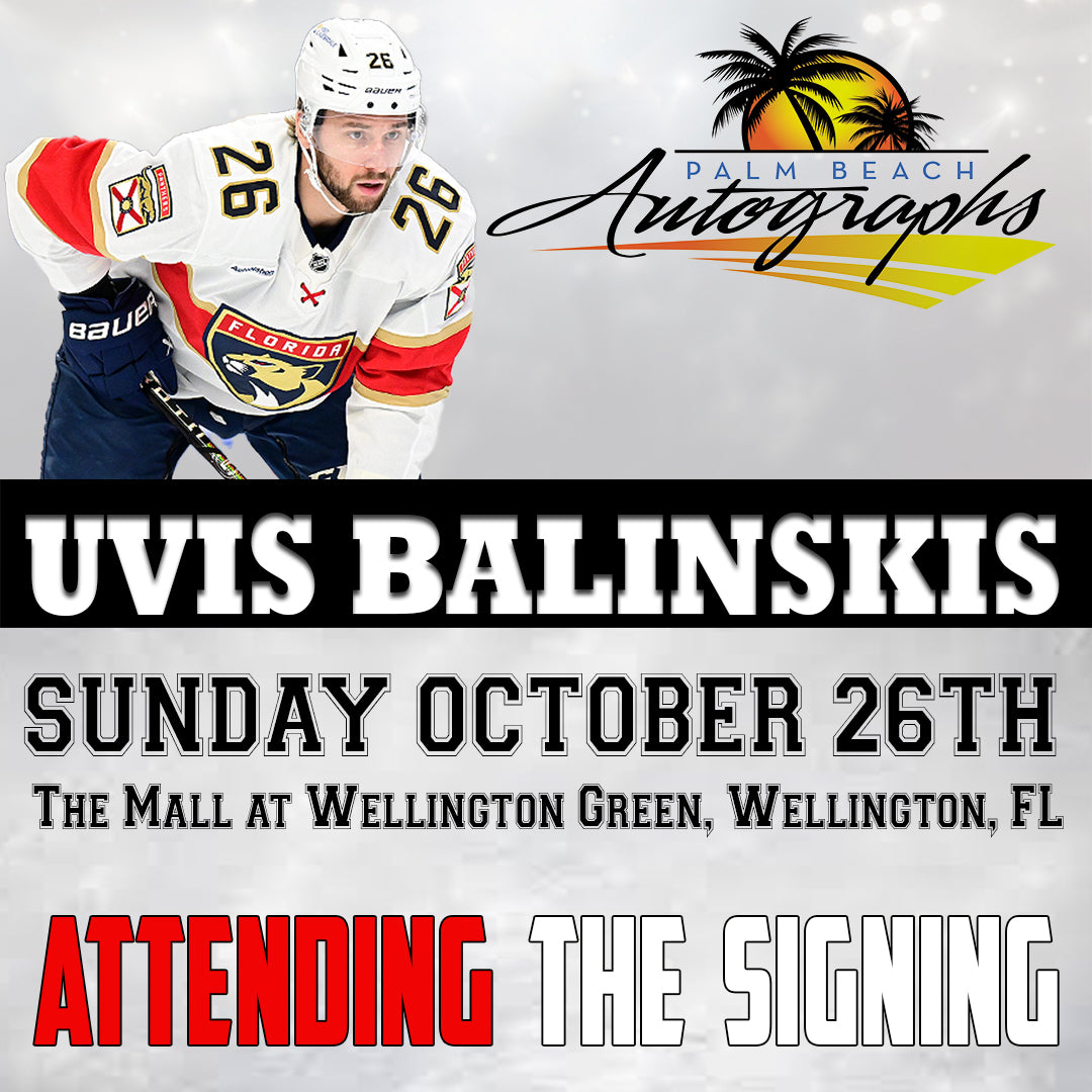 UVIS BALINSKIS AUTOGRAPH EVENT - Wellington (The Mall at Wellington Green) In-Store Public Signing - October 26th, 2025
