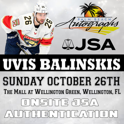 UVIS BALINSKIS AUTOGRAPH EVENT - Wellington (The Mall at Wellington Green) In-Store Public Signing - October 26th, 2025