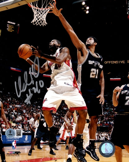 Udonis Haslem Autographed Miami Heat 8x10 Photo - Beckett